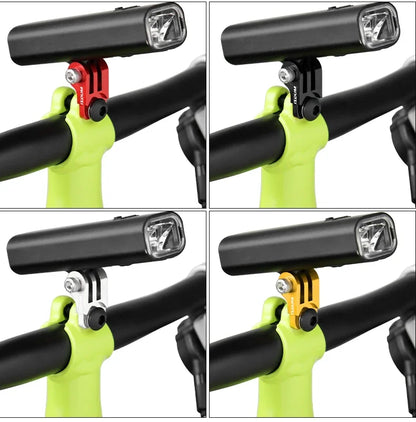 MUQZI For Brompton Folding Bike Light Holder Bicycle Lighting Lamp Mount Adapter Computer Holder Base Bicycle Accessories Beauty World Shop