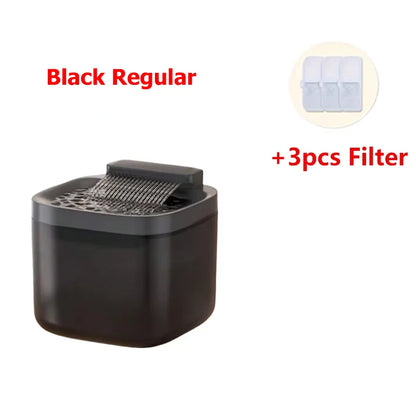 Pet Water Fountain With 3pcs Filter chips Auto circulation 3L large capacity Ideal for cats & dogs Replacement Filter for sale