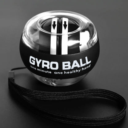 Wrist Power Ball Auto-Start Grip Ball Strengthener Gyroscopic Arm Gyro Hand ball Home Fitness Forearm Exerciser Beauty World Shop