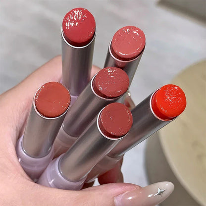 Flowery dish language lip gloss mirror lip glaze beep lip water light lasting makeup not easy to dip cup makeup Beauty Trend Shop