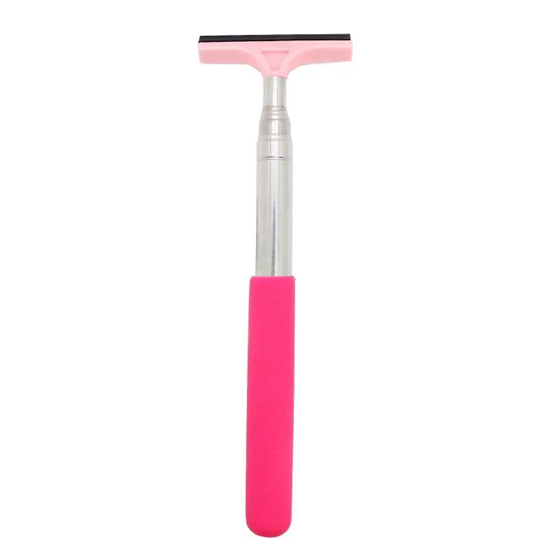 Car Rearview Mirror Wiper Cleaning Tool Auto Glass Mist Cleaner Scraper Car Accessories Handle Telescopic Window Cleaning Brush Beauty World Shop
