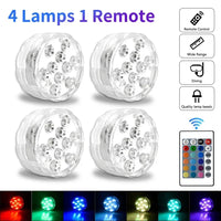 4 lamps 1 remote