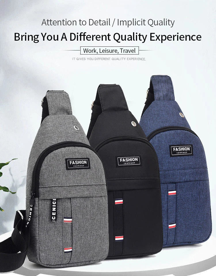 Men's Waterproof Large Capacity Fanny Pack, Adjustable Strap For Outdoor Activities, Travel Running, Hiking, And Cycling Beauty World Shop