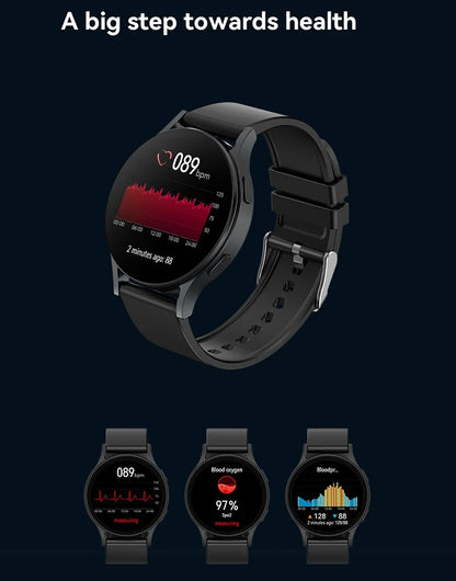 LAXASFIT 2025 New Smart Watch 6 Bluetooth Call Sports Health Monitoring Men Women Smart Watch Gift For Android IOS Beauty World Shop