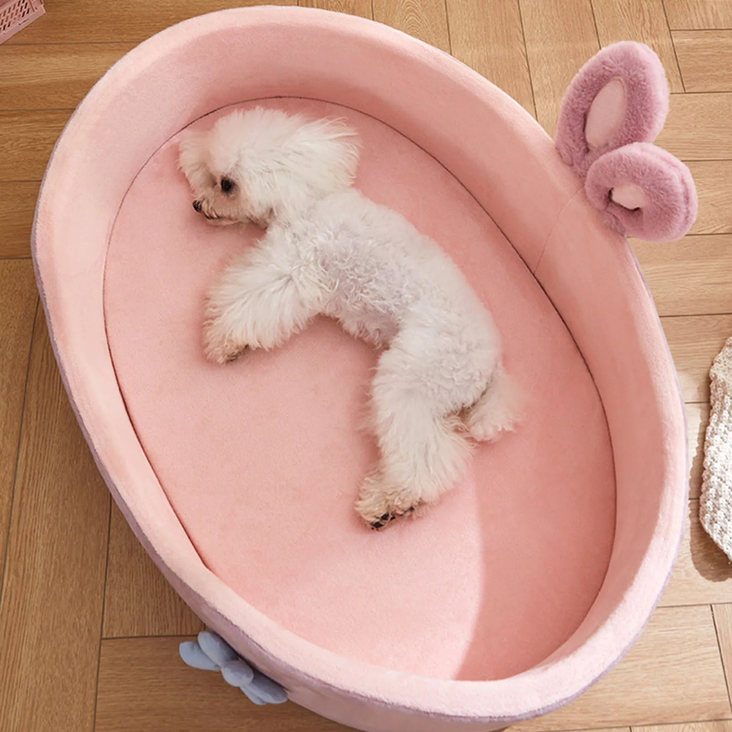 Detachable Pet Bed  Pet Bed Detachable Washable Dog Sleeping Bed Soft Comfortable Warm Cat Bed for Four Seasons Soft Pet Bed Beauty World Shop