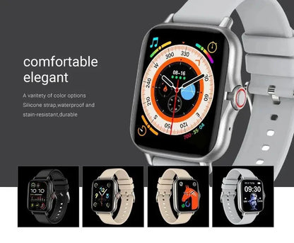 2024 Smart Watch Android Phone 1.44'' Inch Color Screen Bluetooth Call Blood Oxygen/Pressure Monitoring Smart Watch Women Men Beauty World Shop