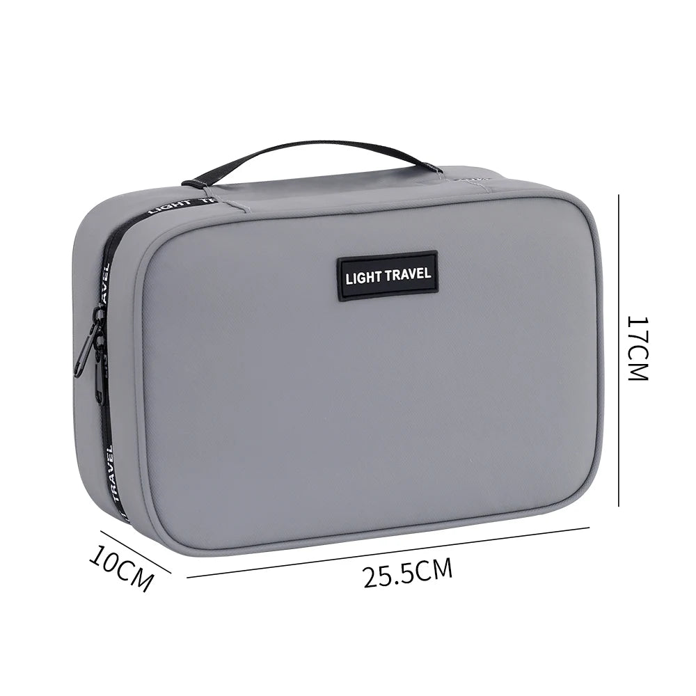 Waterproof Hanging Toiletry Bag Large Capacity Portable Travel Necessaire Case Cosmetic Bag for Men Women Wash Pouch Beauty World Shop