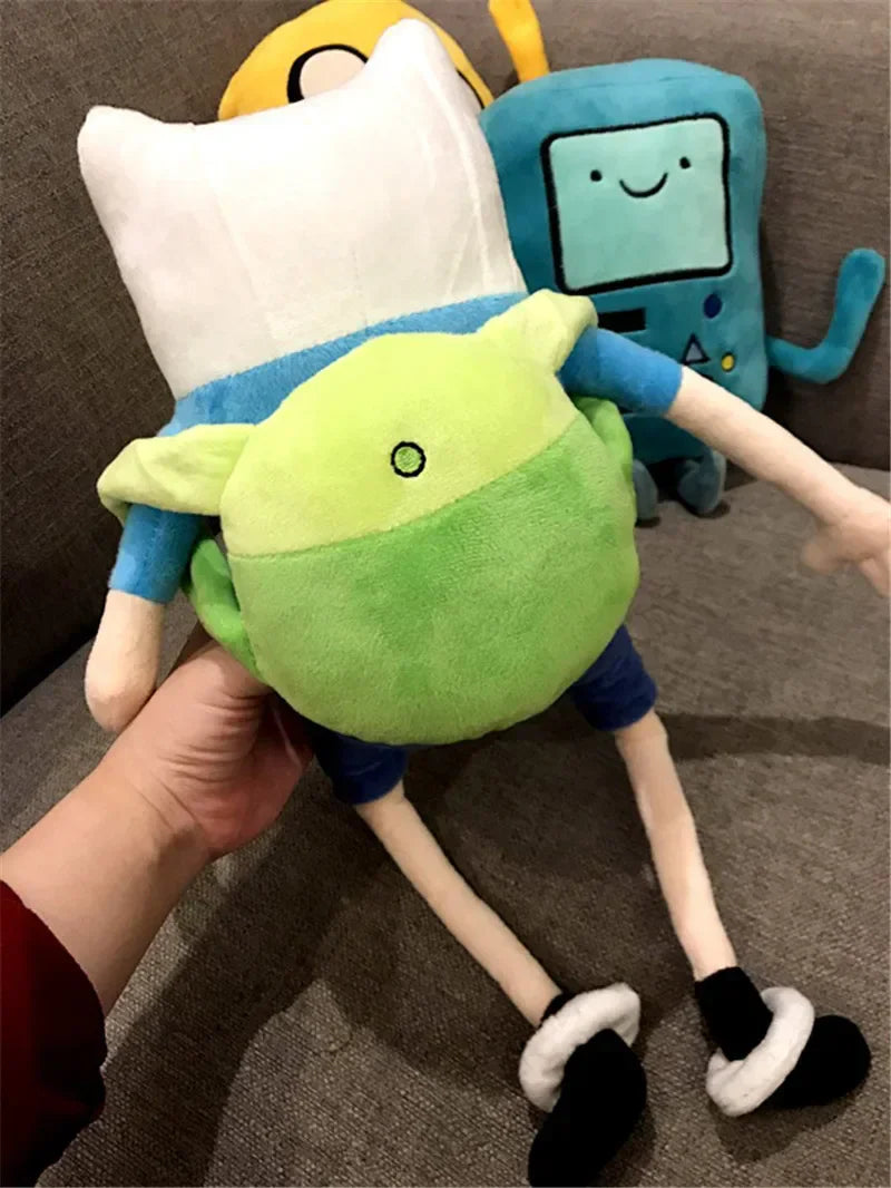 28-42cm Finn Jake BMO Soft Stuffed Animal Dolls Creative Adventure Time Plush Toys Cartoon Stuffed Dolls Kids Gifts Beauty World Shop