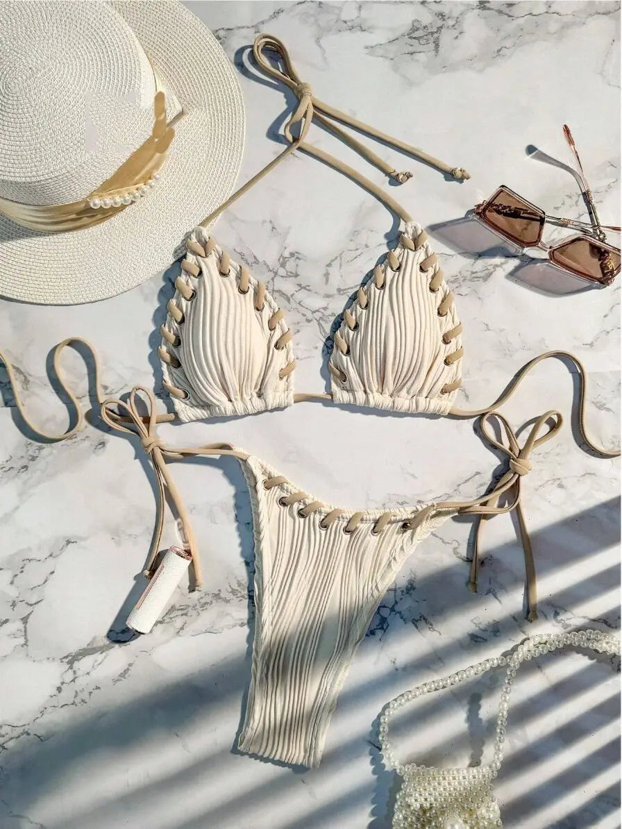 Sexy Bikinis 2026 Women's Swimwear Female Swimsuit For Swimming Wear Bathing Suits Brazilian Bikini Set Beachwear Pool Bather Beauty World Shop