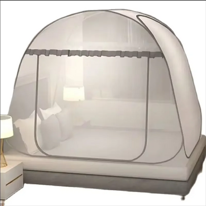 Simple Yurt Mosquito Net Portable Camping Tent Single Double Bed Canopy For Adult Foldable Bunk Mesh Net Breathable Mosquito Net Beauty World Shop