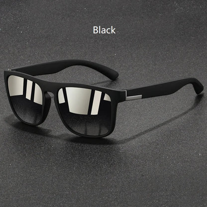 Fashion Vintage Square Sunglasses Men Women Fishing Driving Man Luxury Brand Designer Sun Glasses Anti-Glare Retro Eyewear Beauty World Shop