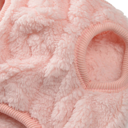 Soft Cozy Cat Clothes Winter Warm Fleece Costume Autumn Sphynx Vest Sweater for Small Dog Pullover Kitten Pet Jacket Coat Outfit Beauty World Shop