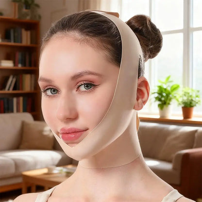 Face V Shaper Facial Slimming Bandage Relaxation Lift Up Belt Shape Lift Reduce Double Chin Face Thining Band Massage Hot Sale Beauty Trend Shop
