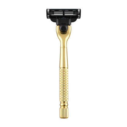 Men 's Manual Razor Handles for Mach 3 Razor Blades ，Replaceable Razor Blade Holder Beauty World Shop