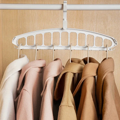 New Clothes Hanger Closet Organizer Space Saving Hanger Multi-port Clothing Rack Plastic Scarf Storage hangers for clothes Beauty World Shop
