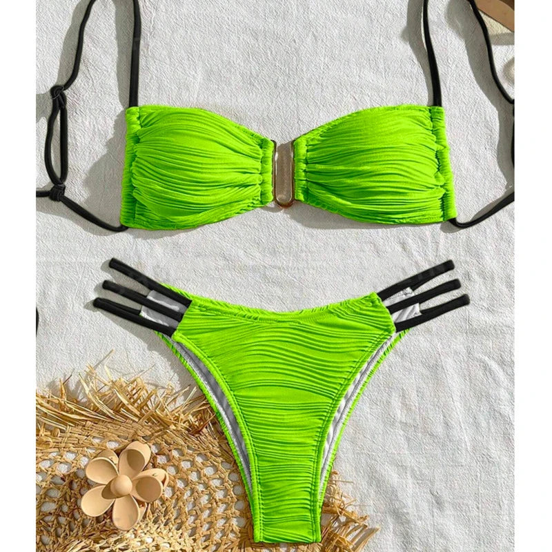 Sexy Bikinis 2026 Women's Swimwear Female Swimsuit For Swimming Wear Bathing Suits Brazilian Bikini Set Beachwear Pool Bather Beauty World Shop