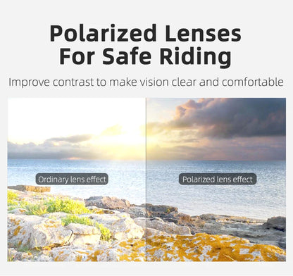 ROCKBROS Cycling Polarized glasses Bike Outdoor Sports Sunglasses MTB Road PC Goggles Eyewear Glasses 5/3 Lens Bicycle Accessory Beauty World Shop