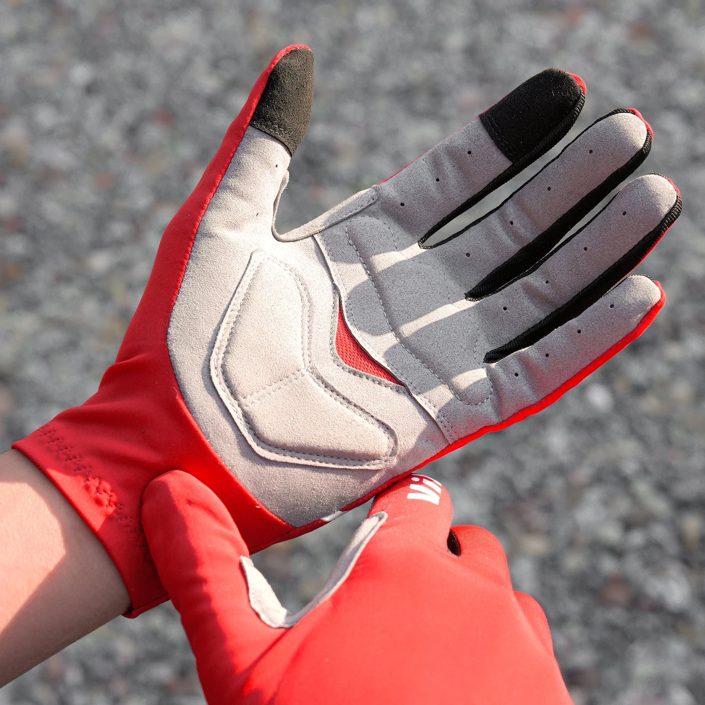 1 Pair Breaking Wind Cycling Gloves Anti-slip Bicycle Mittens Racing Road Bike Glove MTB Biciclet Guantes Ciclismo Beauty World Shop