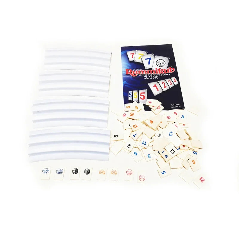 Unleash Fun and Creativity with The Classic Rami Tile Game – Rummikub Board Game Entertainment Set Beauty World Shop