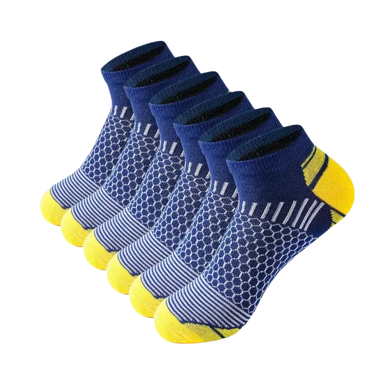 6/12 Pairs Colorful Men's Low Tub Socks Fashion Comfortable Autumn Classic Black Business Sock High-quality Men's Short Socks Beauty World Shop