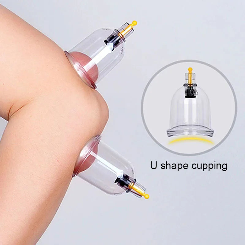 Big Size Vacuum Cupping Breast & Buttocks Enlargement Massager Suction Pump Machine Butt Lifting Device Back Massage Cans Beauty World Shop