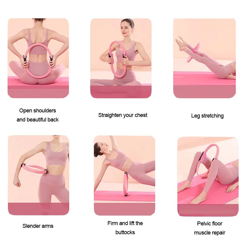Pilates and Yoga Ring Circle Pack Ring for Pilates Ring Kit Betterme Circle Equipment Pilates Set for Home Workout YJQ01 Beauty World Shop