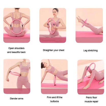 Pilates and Yoga Ring Circle Pack Ring for Pilates Ring Kit Betterme Circle Equipment Pilates Set for Home Workout YJQ01 Beauty World Shop