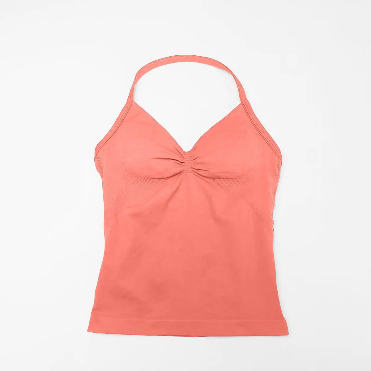 NCLAGEN Impact Longline Strappy Top Sports Yoga Vest Women's Fitness Tank Top Gym Beautiful Open Back Bra Running Workout Halter Beauty World Shop