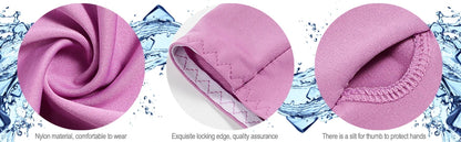 1Pair Cooling Shawl Arm Sleeves Sun Protection for Women Men with Finger Hole for Golfing, Driving, Riding, Fishing Beauty World Shop