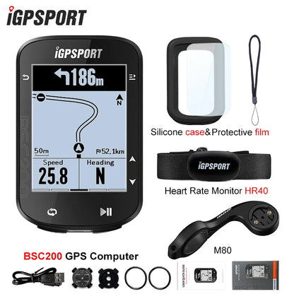 IGPSPORT BSC200 GPS Cycle bike Computer Wireless Speedometer Bicycle Digital ANT+ Route Navigation Stopwatch Cycling Odometer Beauty World Shop
