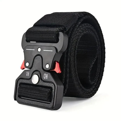 Compass Multi-Function Outdoor Tactical Belt for Men and Women Durable Quick-Dry Canvas Nylon Webbing Hiking Camping Sport Gear Beauty Fashion