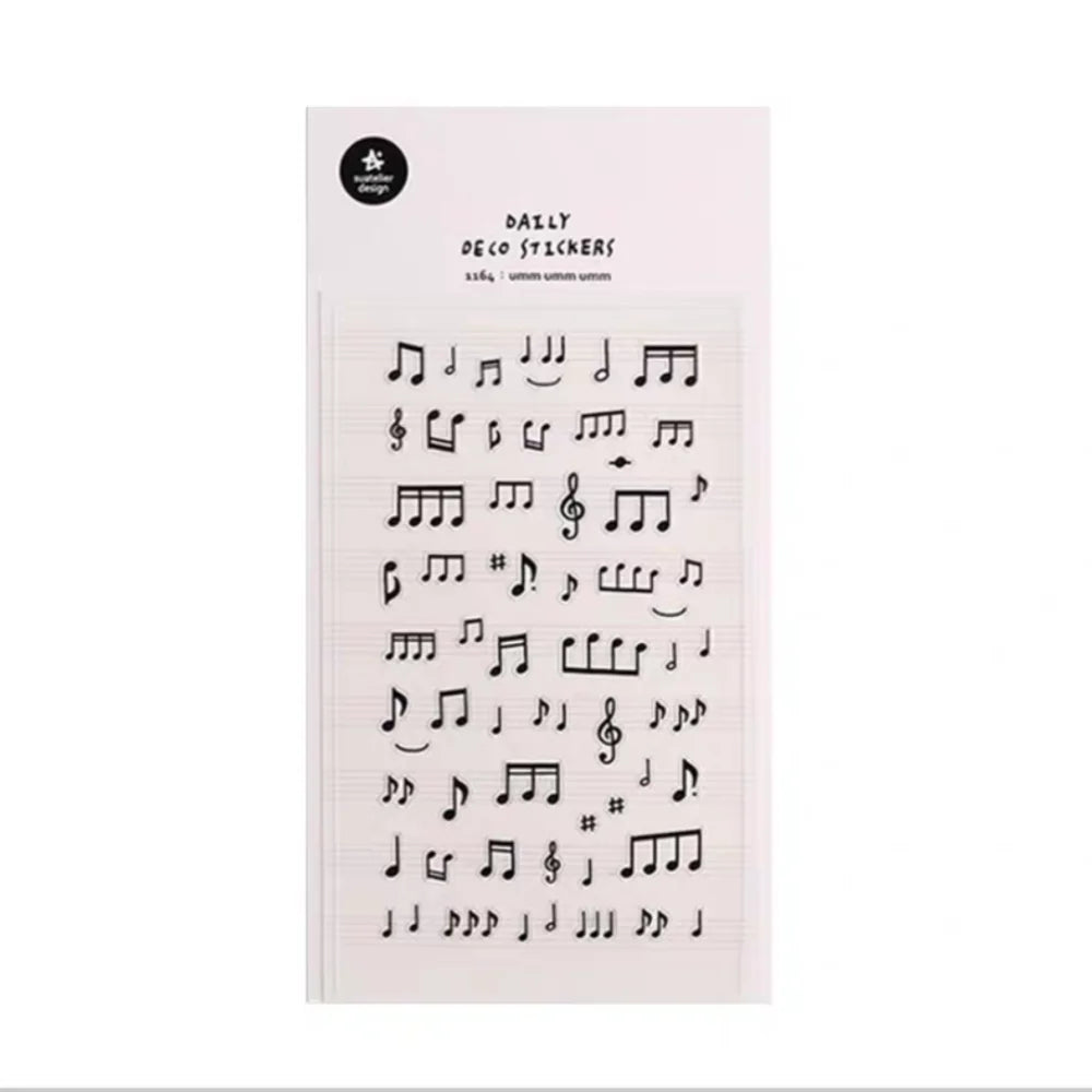 Korean Import Suatelier Travel Home Life Study Friend Stickers Scrapbooking Diy Journaling Diary Stationery Sticker School Gift Beauty World Shop