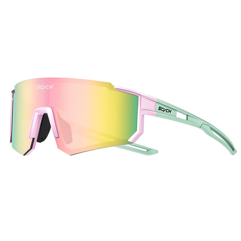 SCVCN Fashion Sunglasses for Men Sport Cycling Glasses Bike Bicycle Hiking Camping Golf UV400 Protection Glasses Women Baseball Beauty World Shop