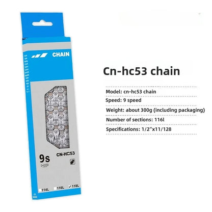 Mountain Bike Original Chains 6/7/8/9/10/11 Speed Bicycle Chain 116 MTB Bicycle Parts Beauty World Shop