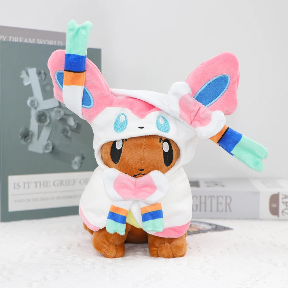 Eevee Cos Umbreon Espeon Jolteon Flareon Glaceon Vaporeon Sylveon Leafeon Plush Toys Stuffed Soft Stuffed Animal Plushies 20CM Beauty World Shop