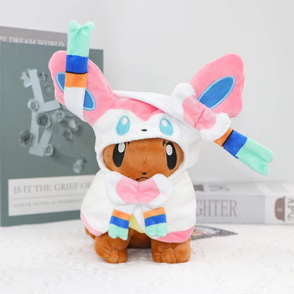 Eevee Cos Umbreon Espeon Jolteon Flareon Glaceon Vaporeon Sylveon Leafeon Plush Toys Stuffed Soft Stuffed Animal Plushies 20CM Beauty World Shop