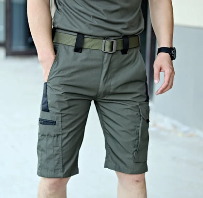 Camouflage Shorts Mens Summer Quick Drying Multiple Pockets Military Pants Outdoor Hiking Fishing Thin Shorts Male Jogger Beauty World Shop