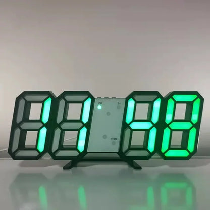Digital Wall Clock Desk Watches Electronic Alarm Modern Home Decoration for Bedroom Decor Interior Led Table Clocks Living Room Beauty World Shop