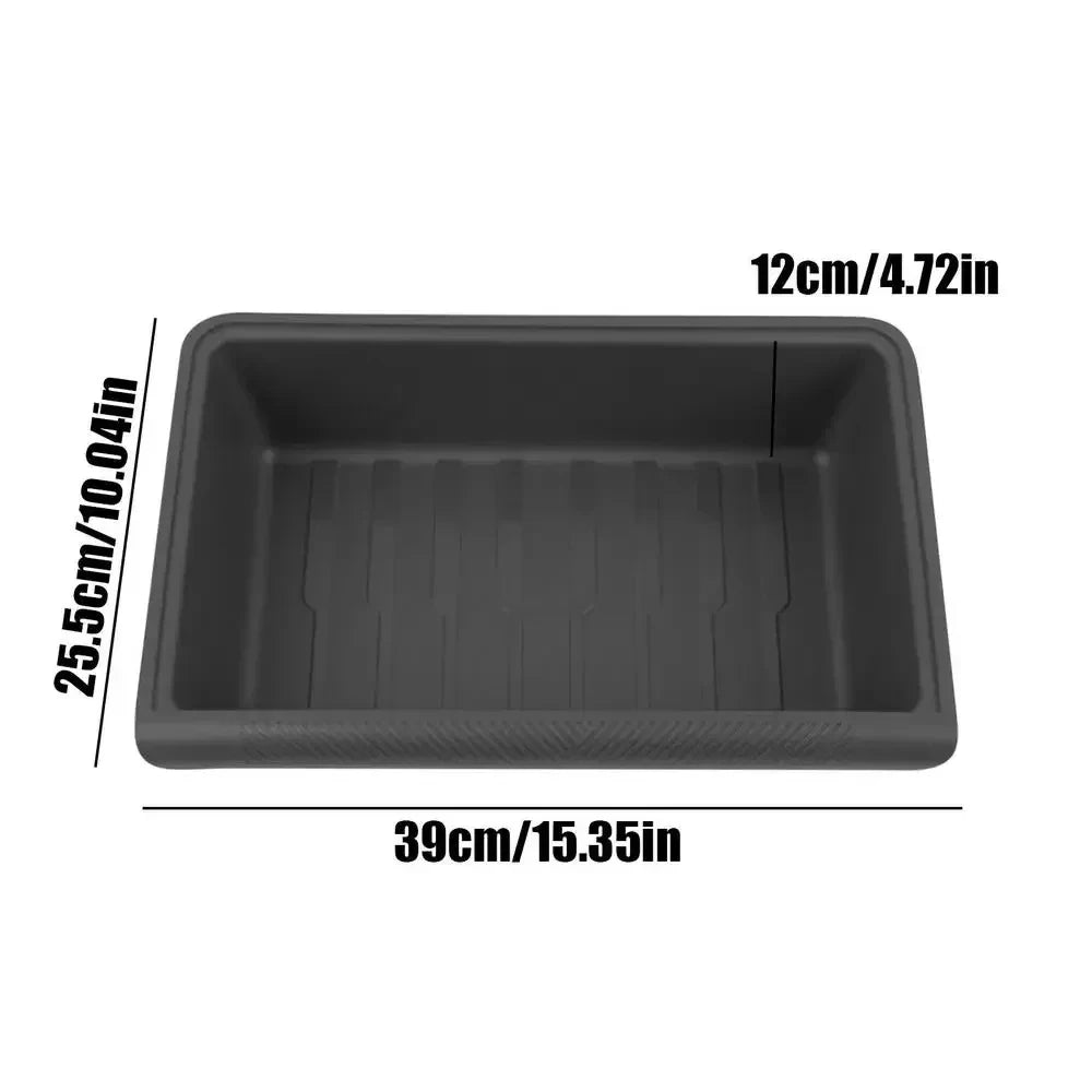 For Tesla Model Y Under Seat Storage Box Case Car Seat Organizer Vehicle Underseat Drawer Holder for Tesla Model Y Interior Tray Beauty World Shop