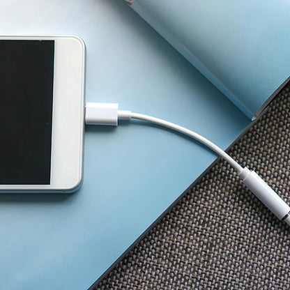 Type C To 3.5mm Aux Adapter 3 5 Jack Audio Cable for Huawei Xiaomi Redmi POCO Sumsang LG 3.5MM to 8Pin Aux Adputer for iPhone Beauty World Shop