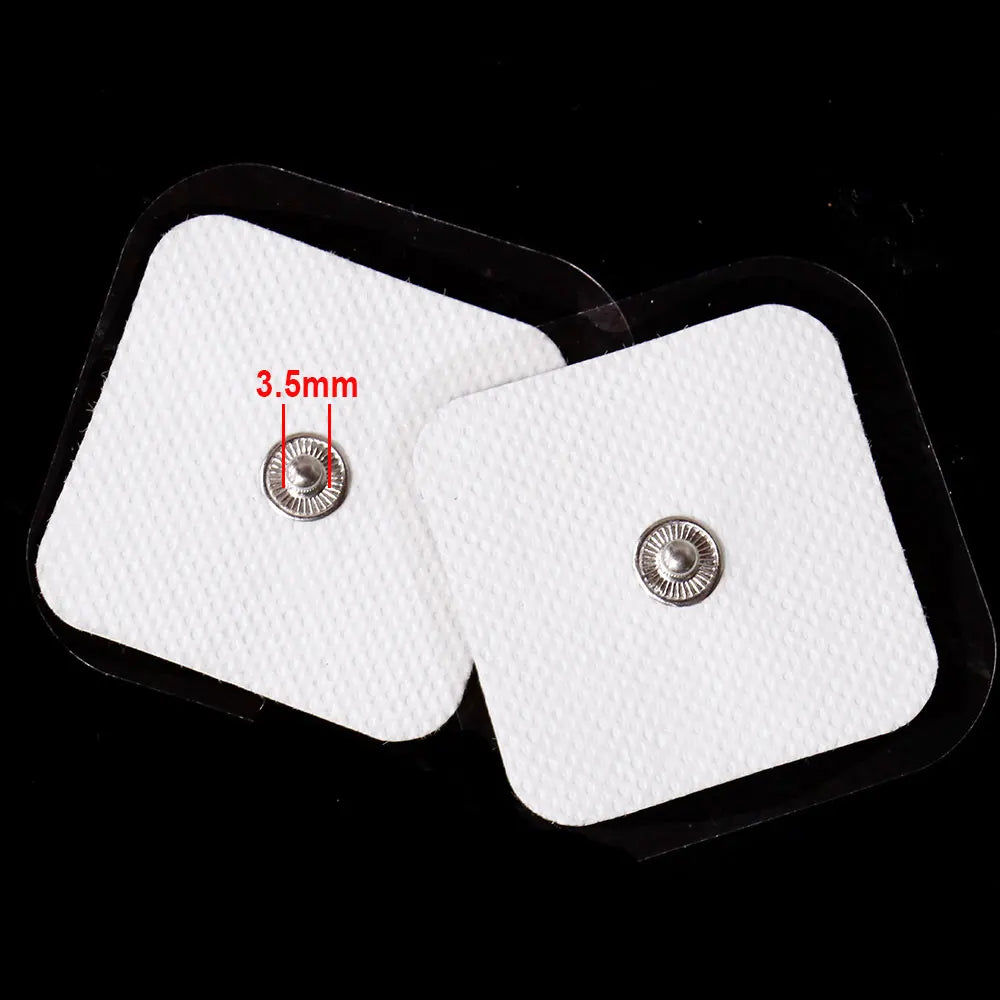 10/20PCS Electrode Pads Gel For Tens Acupuncture Massage Machine Slimming Pulse Ems Muscle Stimulator Massager Sticker Beauty World Shop