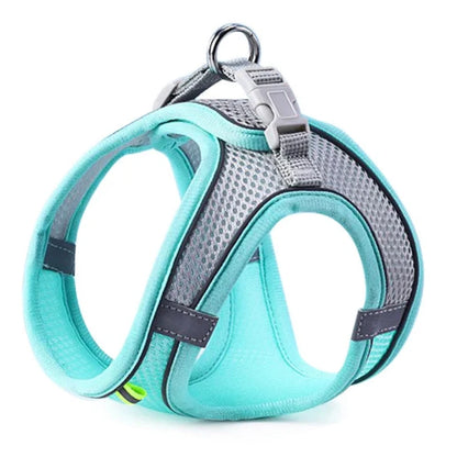 Cat Dog Harness Vest Chest Rope Set Reflective Breathable Adjustable Pet Harness for Small Medium Dogs Outdoor Walking Beauty World Shop