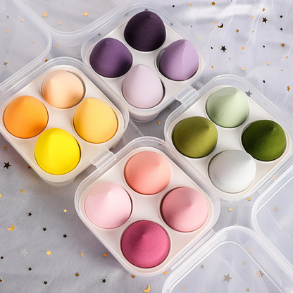 4/8pcs Makeup Sponge Blender Beauty Egg Cosmetic Puff Soft Foundation Sponges Powder Puff Women Make Up Accessories Beauty Tools Beauty World Shop