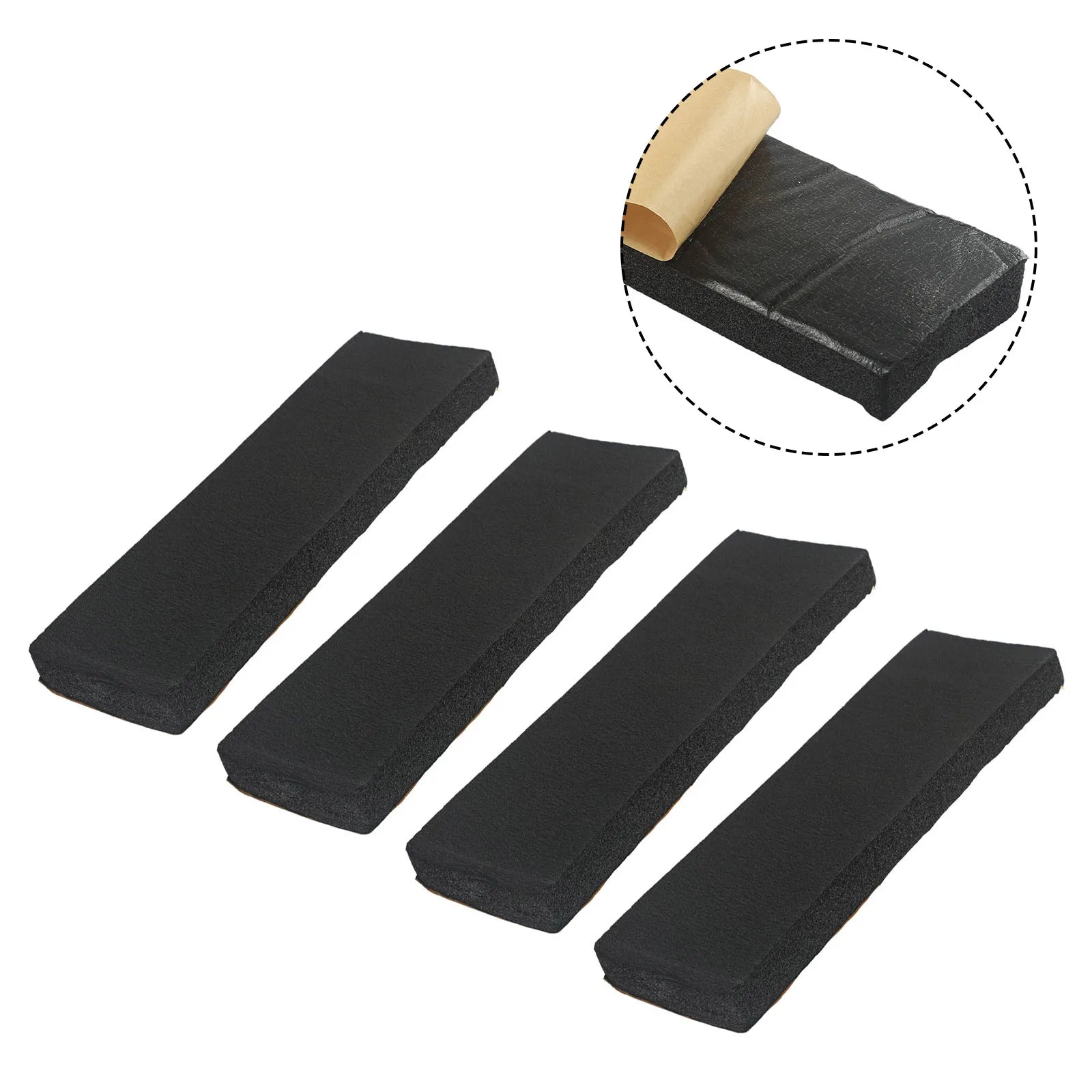 4pcs Set Garage Car Door Protector Wall Corner Bumper Guard Foam Block For Parking Spaces Warehouses Protecte Bump And Scratches Beauty World Shop