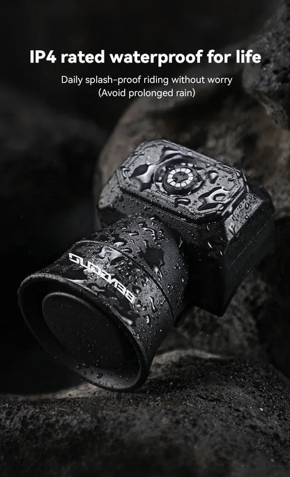 Bicycle Horn Mountain Bike Battery/USB Charging Waterproof Electronic Bike Bell Riding Equipment Children's Scooter Accessories Beauty World Shop