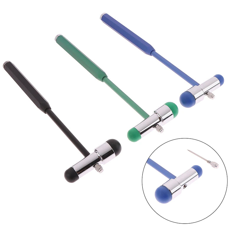 1Pc Neurological Massage Knee Jerk Percussor Reflexes Diagnostic Percussion Tool Buck Nerve Examination Reflex Hammer Beauty World Shop