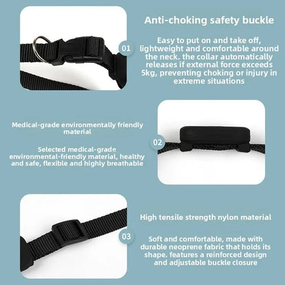GPS Collar for Cats Kitten Collar With Tracking Safety Protection Long-Lasting Battery Pet Cat Locate Supplies