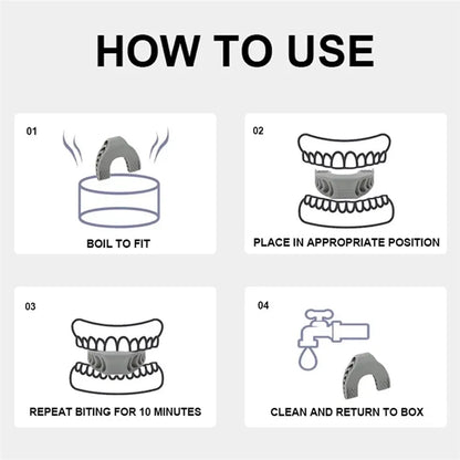 U Shape Jaw Exerciser New Facial Pop N Go Mouth Jawline Face Fitness Muscle Chew Ball Bite Breaker Training Equipment Beauty World Shop
