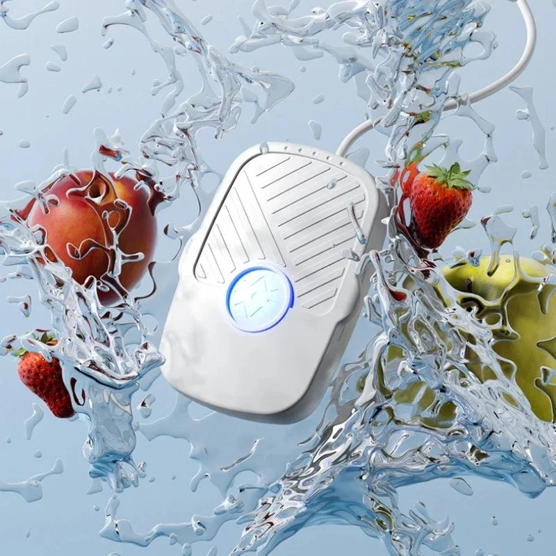 Portable Ultrasonic Vegetable and Fruit Cleaner IPX7 Waterproof Multifunctional Food Washer for Home Kitchen Use Beauty World Shop