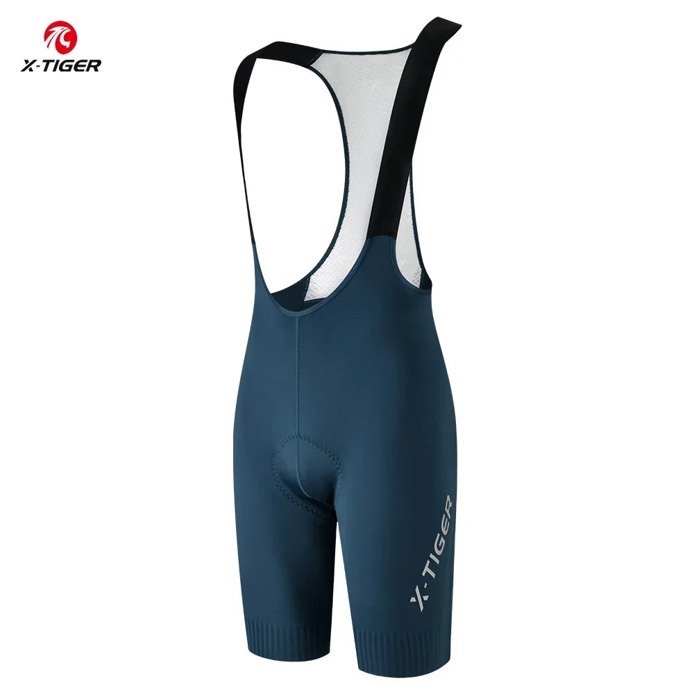 X-TIGER Cycling Bib Pants 120 High Density Cushion Men's Cycling Shorts Road Bike MTB Cycling Pants Sports Fitness Casual Pants Beauty World Shop